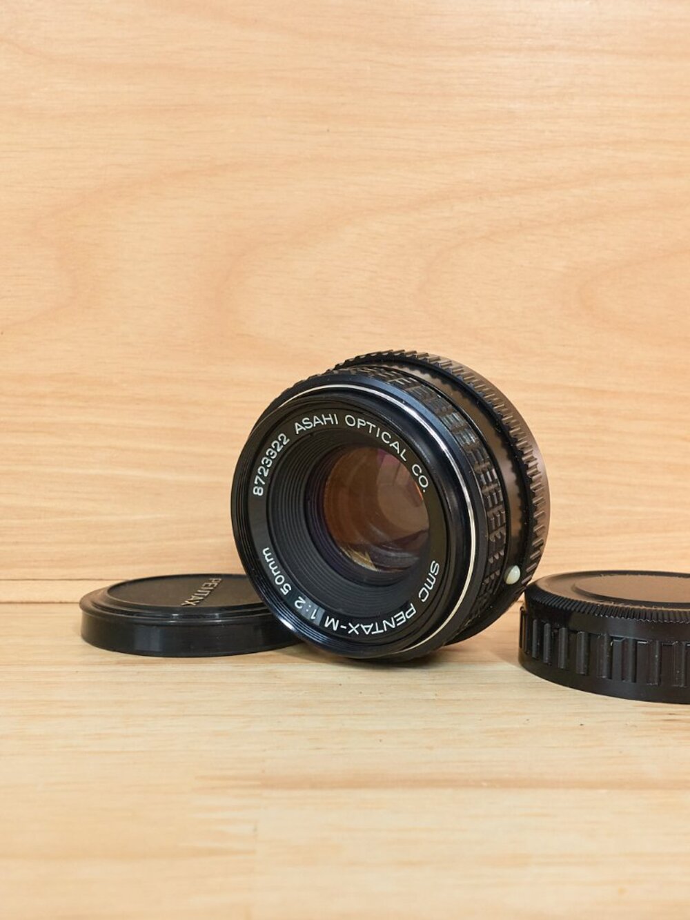 SMC Pentax-M 50mm f/2 Manual Focus K Mount Lens Made in Japan Tested